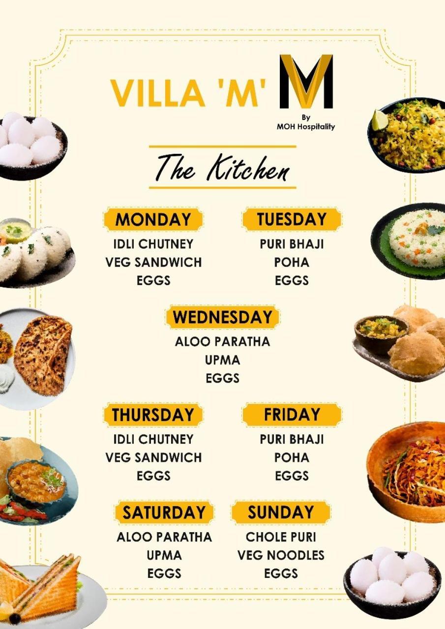 Villa M - Jia 4 Candolim Goa 3Bhk, Pool Facing, Near Beach, Free Breakfast, Free Wifi And Prime Location Aguada Exterior photo